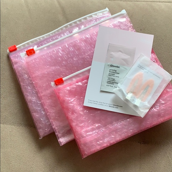 Glossier Makeup Bundle Hair Clips Poshmark